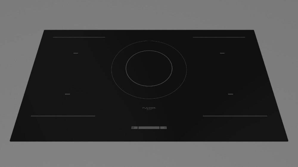 Fulgor FSH 905 ID WT MBK Piano cottura a induzione cm. 90 - vetroceramica nero opaco