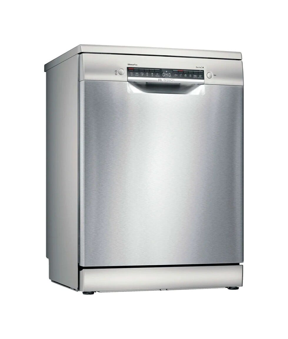 Bosch SMS4EKI06E Lavastoviglie a libera installazione cm. 60 - 13 coperti - inox