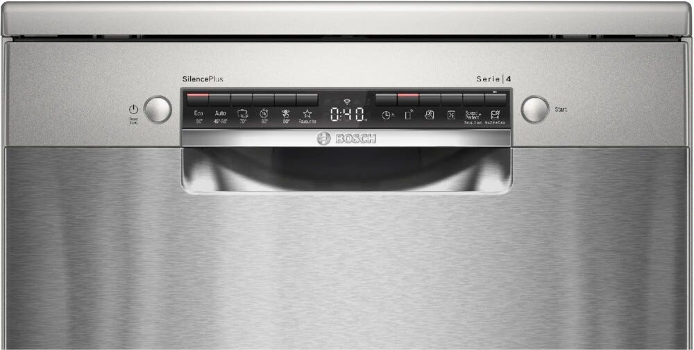 Bosch SMS4EKI06E Lavastoviglie a libera installazione cm. 60 - 13 coperti - inox