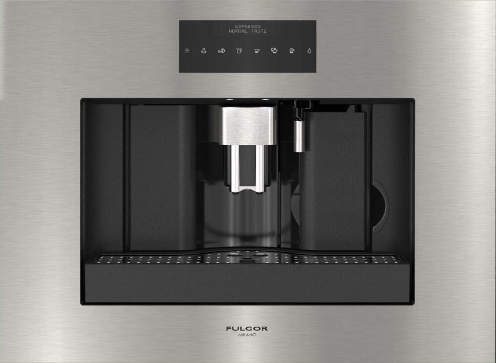Fulgor FUCM 4500 TF IX Urbantech Macchina da caffè da incasso cm. 59 h. 45 - inox