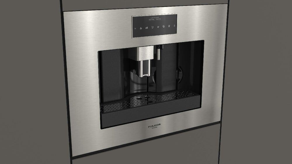 Fulgor FUCM 4500 TF IX Urbantech Macchina da caffè da incasso cm. 59 h. 45 - inox