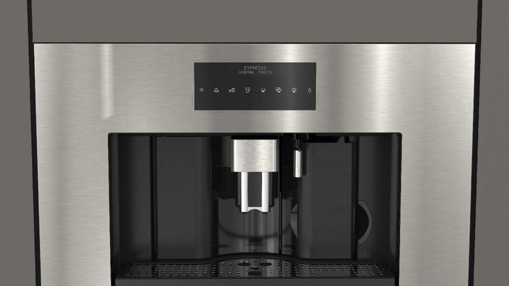 Fulgor FUCM 4500 TF IX Urbantech Macchina da caffè da incasso cm. 59 h. 45 - inox