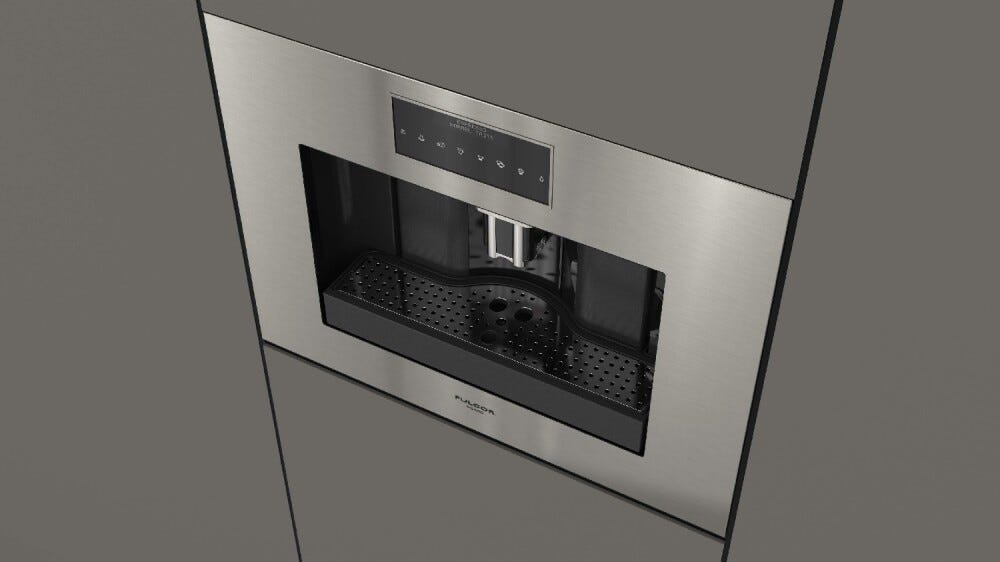 Fulgor FUCM 4500 TF IX Urbantech Macchina da caffè da incasso cm. 59 h. 45 - inox