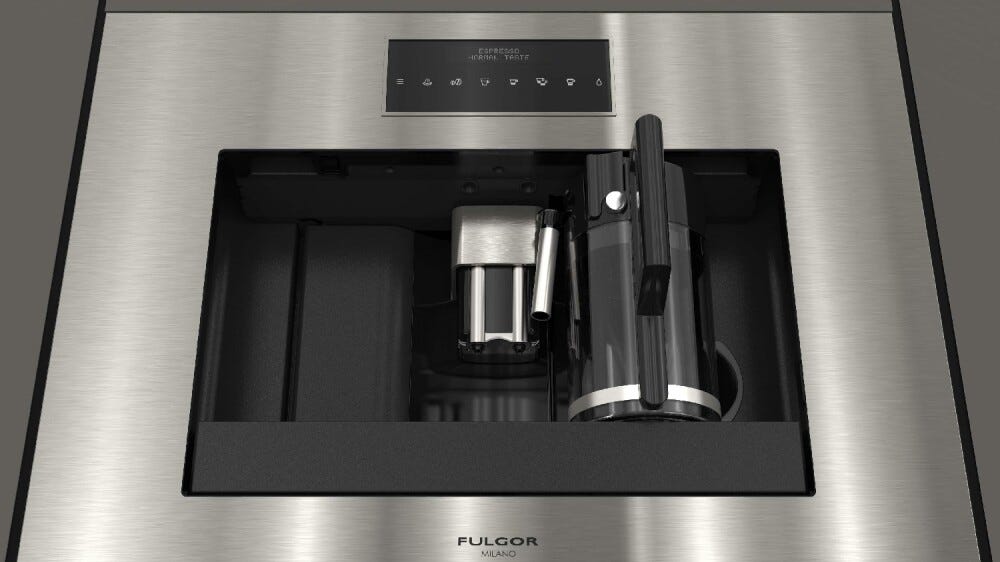 Fulgor FUCM 4500 TF IX Urbantech Macchina da caffè da incasso cm. 59 h. 45 - inox