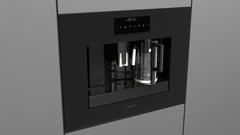 Fulgor FUCM 4500 TF MBK Urbantech Macchina da caffè da incasso cm. 59 h. 45 - nero opaco