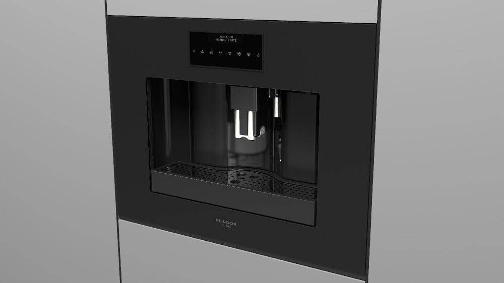 Fulgor FUCM 4500 TF MBK Urbantech Macchina da caffè da incasso cm. 59 h. 45 - nero opaco
