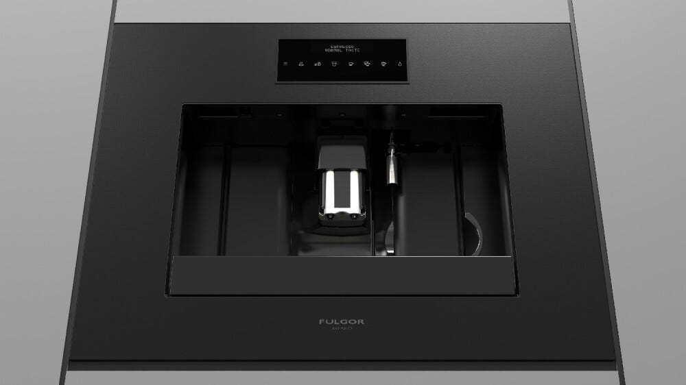 Fulgor FUCM 4500 TF MBK Urbantech Macchina da caffè da incasso cm. 59 h. 45 - nero opaco