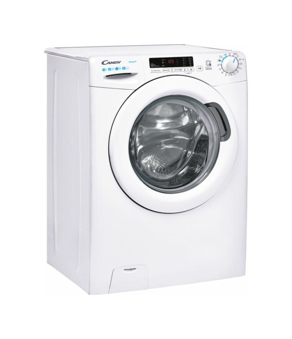 Candy CS 14102DW4/1-S Smart Lavatrice 60 cm. - capacità 10 kg - bianco