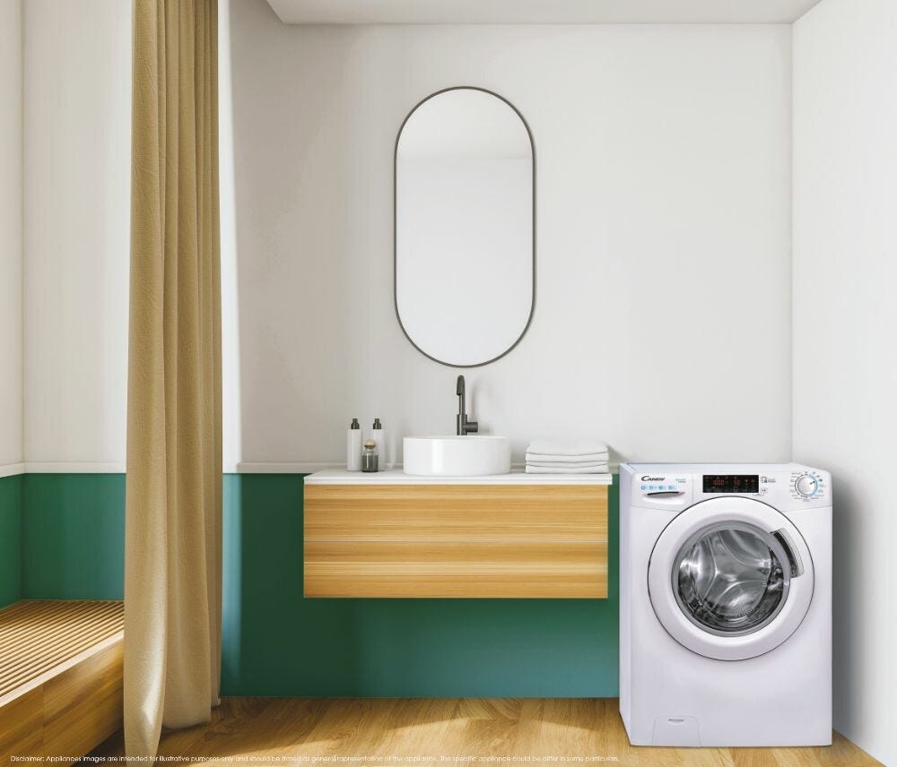 Candy CS 14102DW4/1-S Smart Lavatrice 60 cm. - capacità 10 kg - bianco