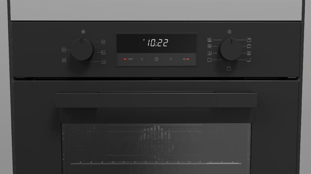 Fulgor FUO 6009 MT MBK Urbantech Forno elettrico multifunzione cm. 60 - nero opaco