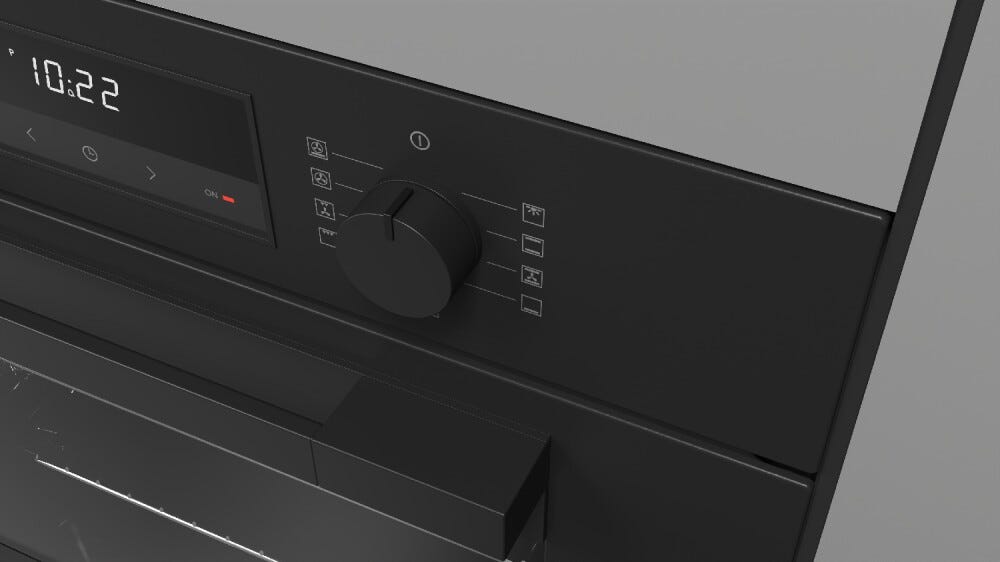 Fulgor FUO 6009 MT MBK Urbantech Forno elettrico multifunzione cm. 60 - nero opaco