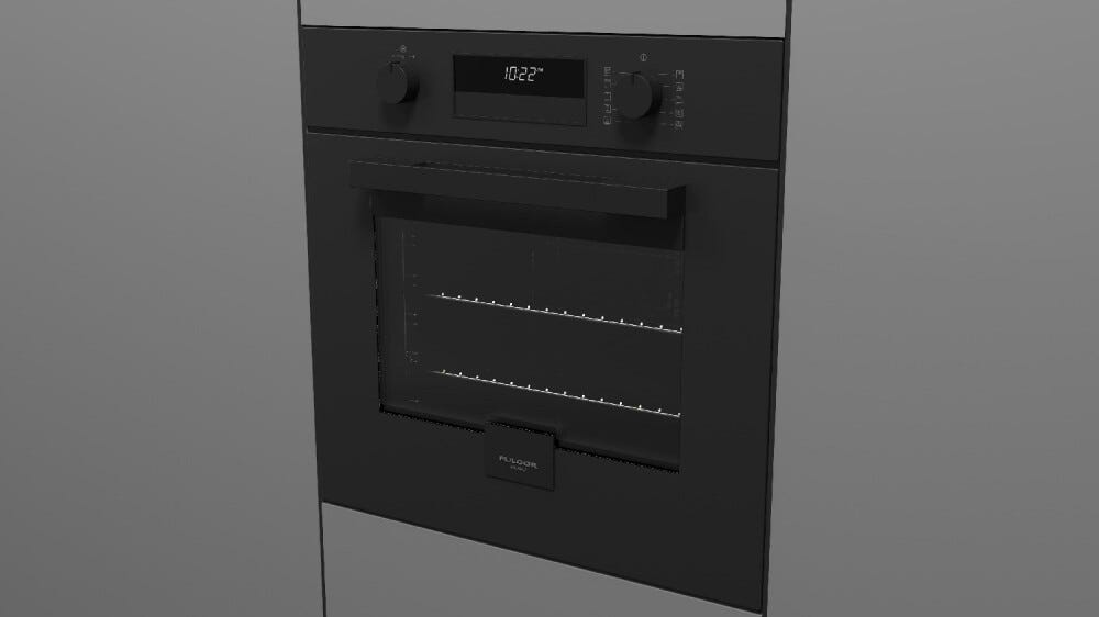 Fulgor FUO 6011 P MT MBK Urbantech Forno elettrico pirolitico cm. 60 - nero opaco