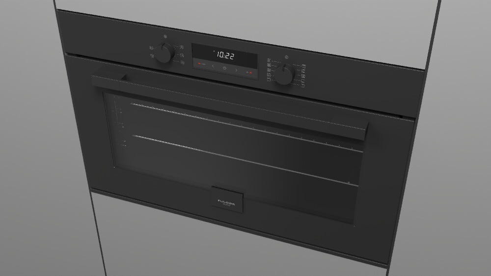 Fulgor FUO 9609 MT MBK Urbantech Forno elettrico multifunzione XXL cm. 90 - nero opaco