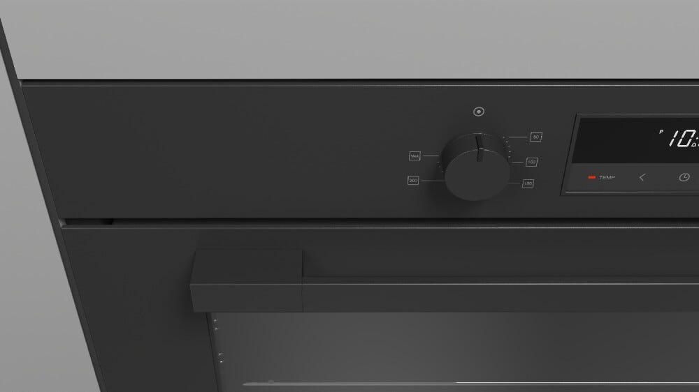 Fulgor FUO 9609 MT MBK Urbantech Forno elettrico multifunzione XXL cm. 90 - nero opaco