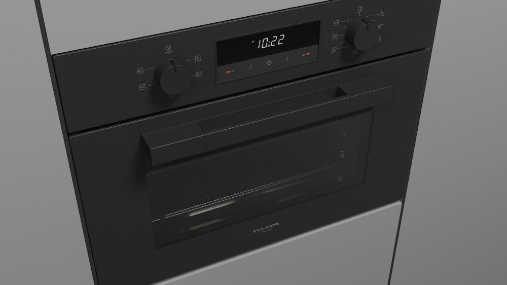 Fulgor FUSO 4505 MT MBK Urbantech Forno a vapore cm. 60 h. 45 - nero opaco