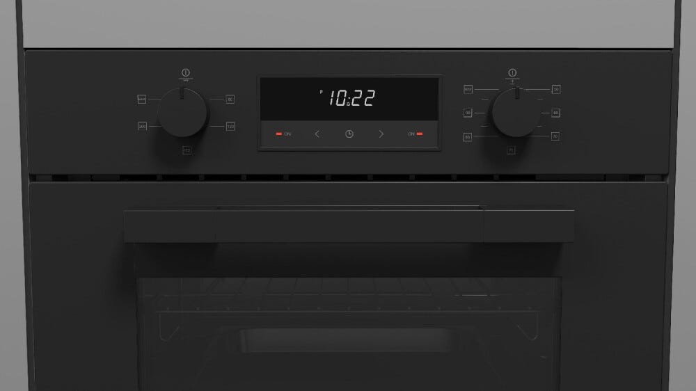 Fulgor FUSO 4505 MT MBK Urbantech Forno a vapore cm. 60 h. 45 - nero opaco