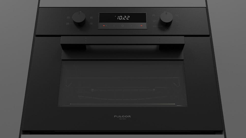 Fulgor FUSO 4505 MT MBK Urbantech Forno a vapore cm. 60 h. 45 - nero opaco