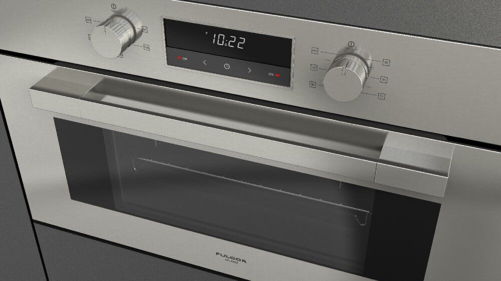 Fulgor FUSO 7505 MT IX Urbantech Forno a vapore cm. 75 h. 45 - inox