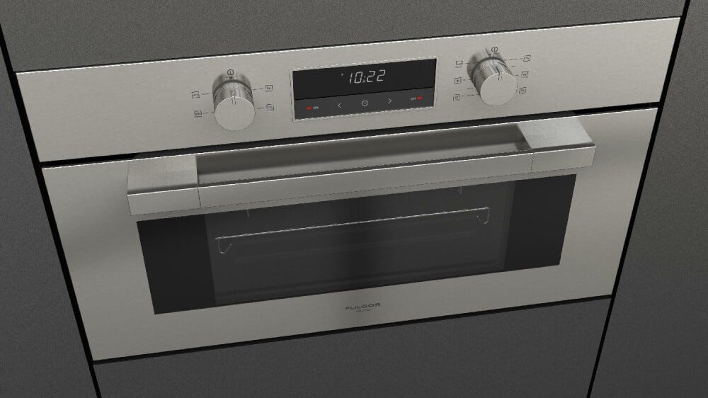 Fulgor FUSO 7505 MT IX Urbantech Forno a vapore cm. 75 h. 45 - inox