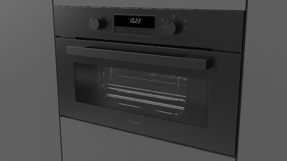 Fulgor FUSO 7505 MT MBK Urbantech Forno a vapore cm. 75 h. 45 - nero opaco