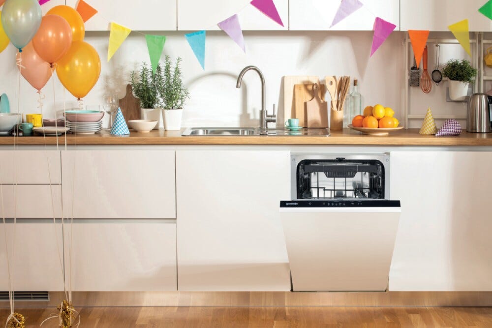 Gorenje GV520E11 Lavastoviglie integrata totale cm. 45 - 11 coperti