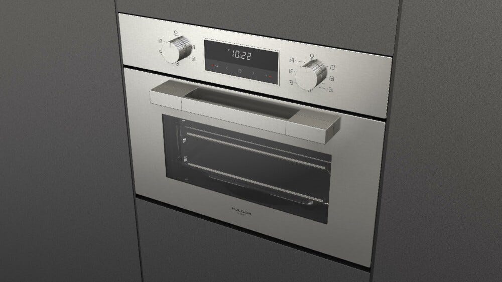Fulgor FUTGSO 4505 MT IX Urbantech Forno a vapore cm. 60 - inox