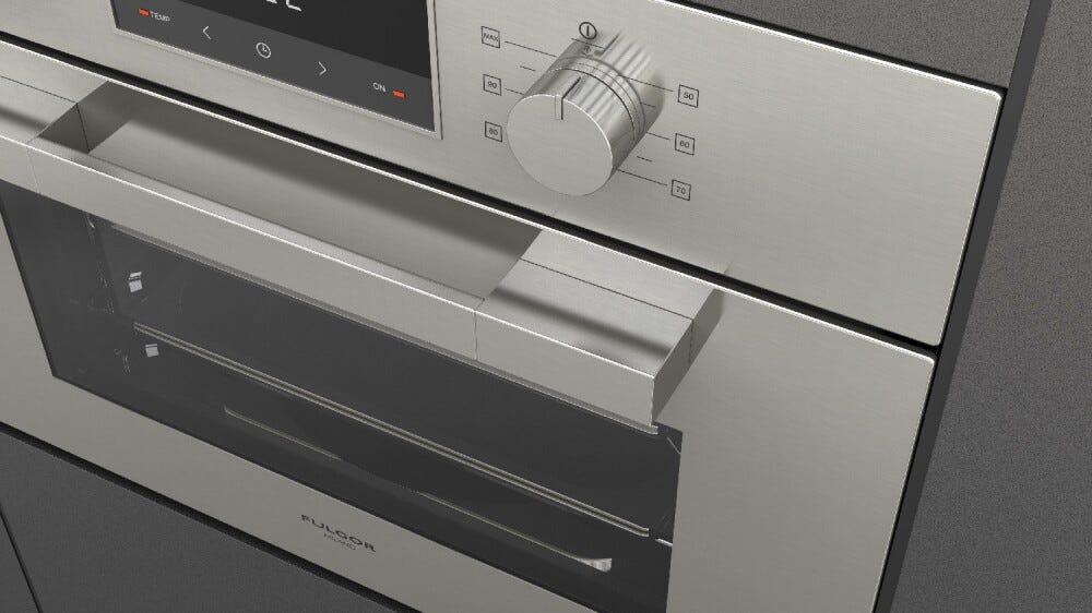 Fulgor FUTGSO 4505 MT IX Urbantech Forno a vapore cm. 60 - inox