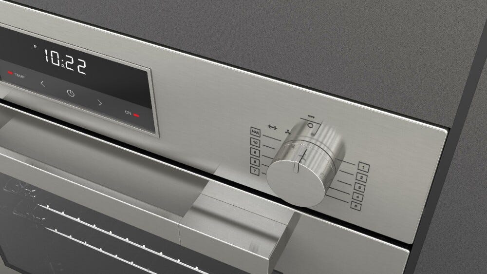 Fulgor FUTO 6005 FG EM IX Urbantech Forno a gas ventilato cm. 60 - inox antimpronta