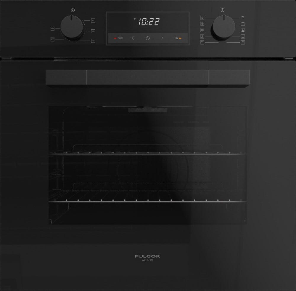 Fulgor FUTO 6009 MT GBK Urbantech Forno elettrico multifunzione cm. 60 - vetro nero