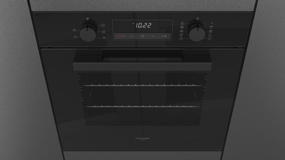 Fulgor FUTO 6009 MT GBK Urbantech Forno elettrico multifunzione cm. 60 - vetro nero