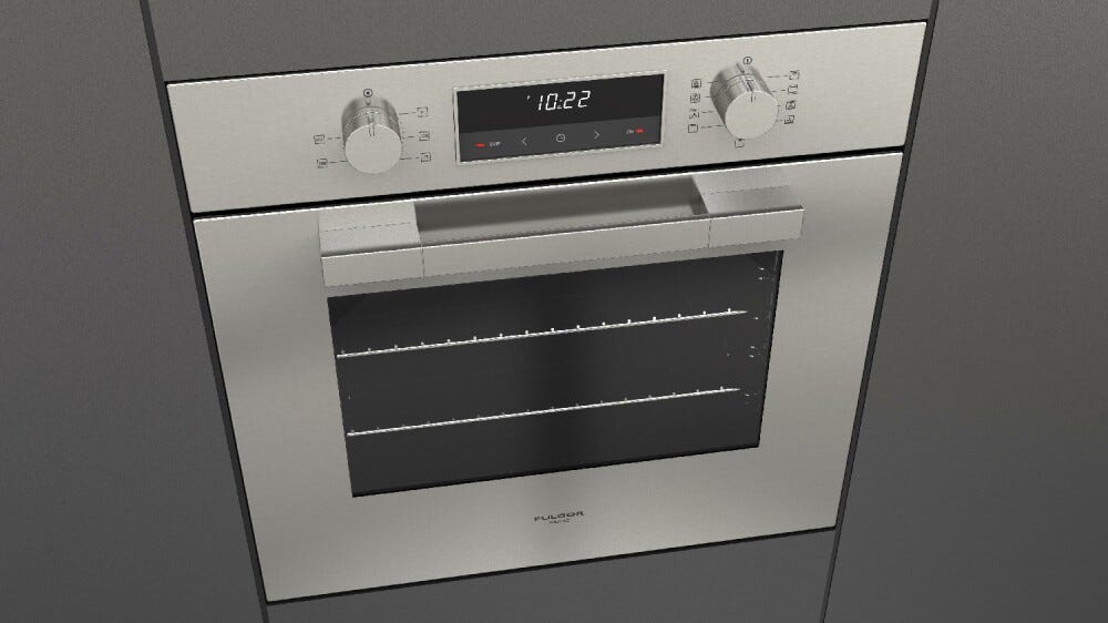 Fulgor FUTO 6009 MT IX Urbantech Forno elettrico multifunzione cm. 60 - inox
