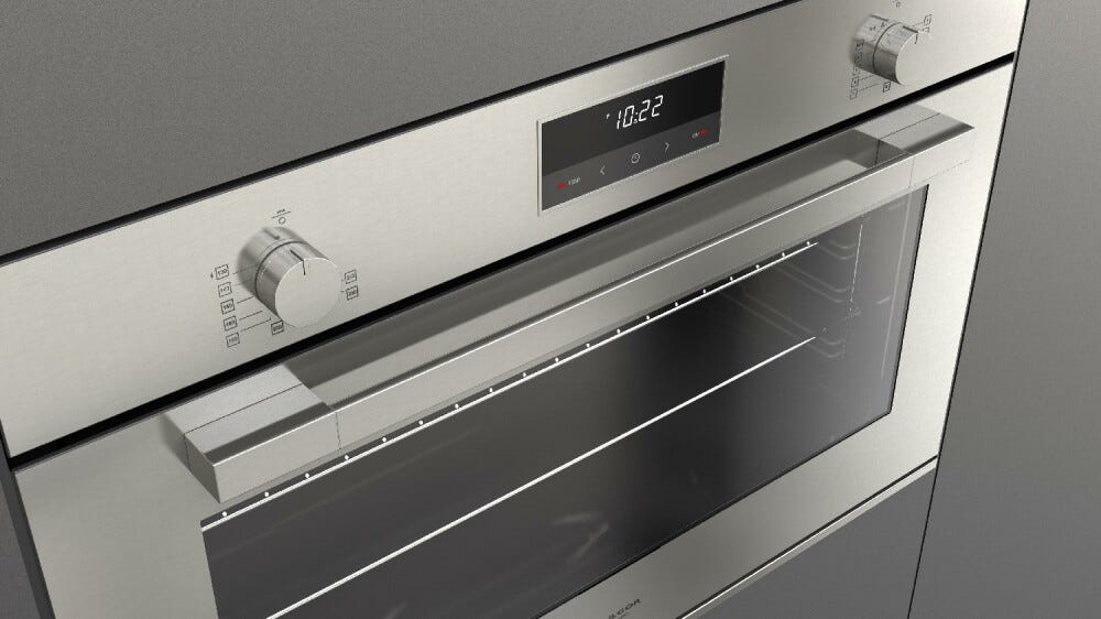 Fulgor FUTO 9605 FG EM 2F IX Urbantech Forno a gas ventilato cm. 90 - inox antimpronta