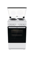 Gorenje GE5A21WH Cucina da accosto cm. 50 - 4 zone elettriche + 1 forno elettrico - bianco