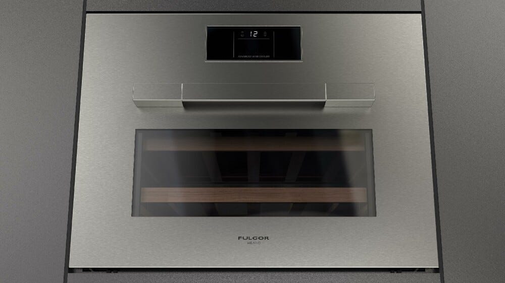Fulgor FUWC 4500 TC FO IX Urbantech Cantina vino da incasso cm. 60 h. 45 - 22 bottiglie - inox