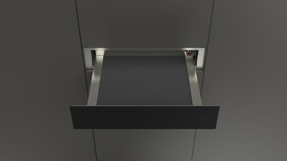 Fulgor FUWD 150 MBK Urbantech Cassetto scaldavivande cm. 60 h. 14 - nero opaco