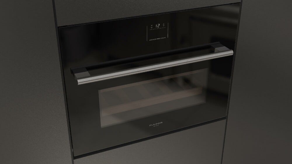 Fulgor FWC 4500 TC FO BK Plano Cantina vino da incasso cm. 60 h. 45 - 22 bottiglie - vetro nero