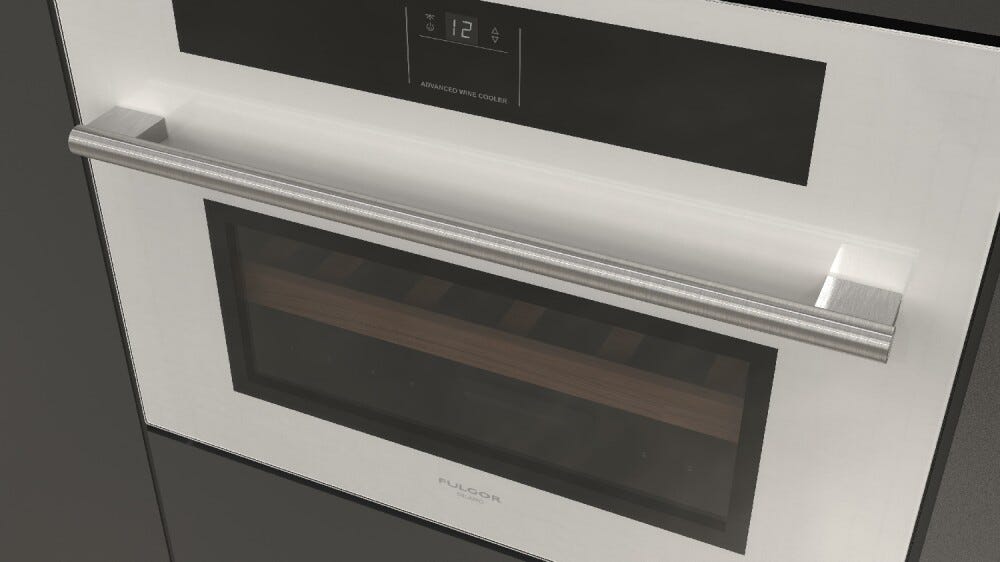 Fulgor FWC 4500 TC FO WH Plano Cantina vino da incasso cm. 60 h. 45 - 22 bottiglie - vetro bianco