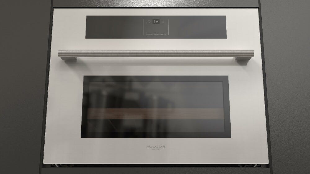 Fulgor FWC 4500 TC FO WH Plano Cantina vino da incasso cm. 60 h. 45 - 22 bottiglie - vetro bianco