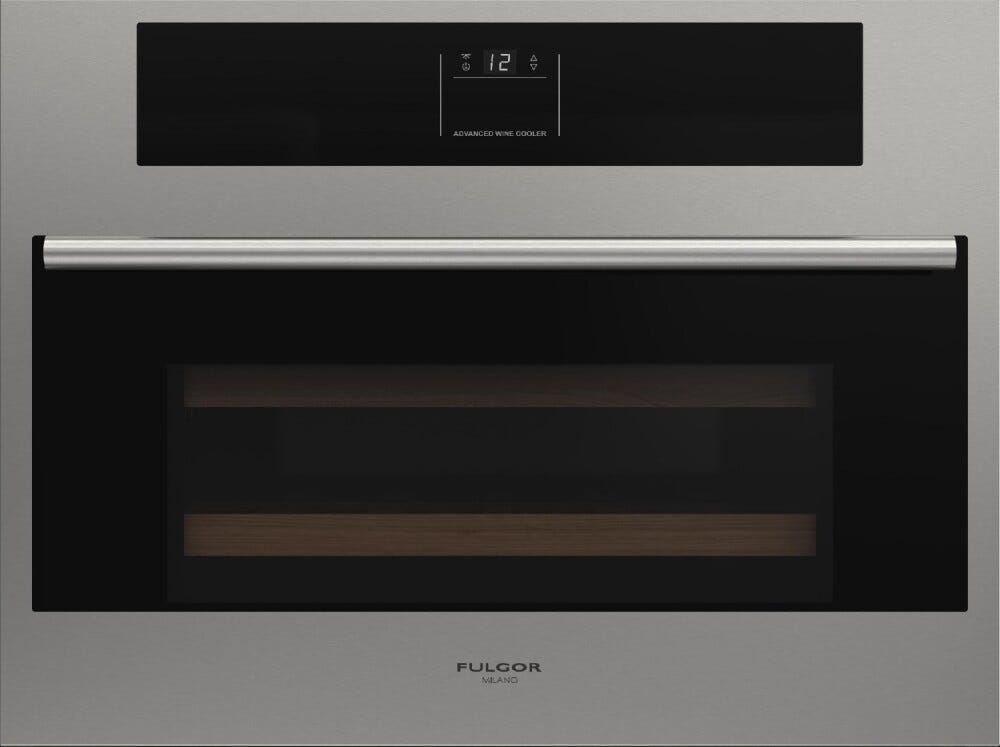 Fulgor FWC 4500 TC FO X Plano Cantina vino da incasso cm. 60 h. 45 - 22 bottiglie - inox