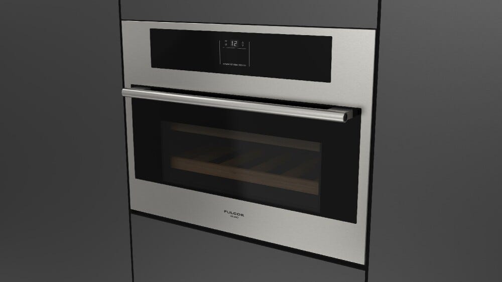 Fulgor FWC 4500 TC FO X Plano Cantina vino da incasso cm. 60 h. 45 - 22 bottiglie - inox
