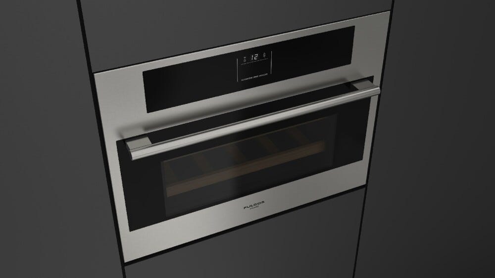 Fulgor FWC 4500 TC FO X Plano Cantina vino da incasso cm. 60 h. 45 - 22 bottiglie - inox