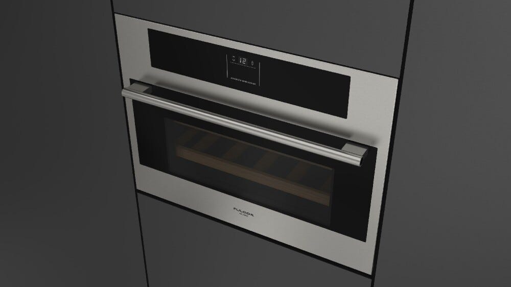 Fulgor FWC 4500 TC FO X Plano Cantina vino da incasso cm. 60 h. 45 - 22 bottiglie - inox