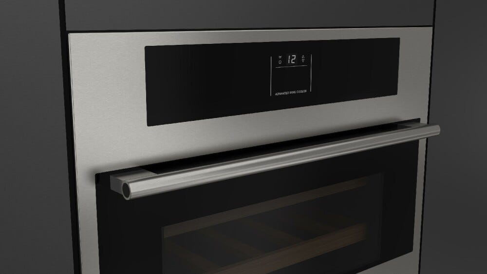 Fulgor FWC 4500 TC FO X Plano Cantina vino da incasso cm. 60 h. 45 - 22 bottiglie - inox
