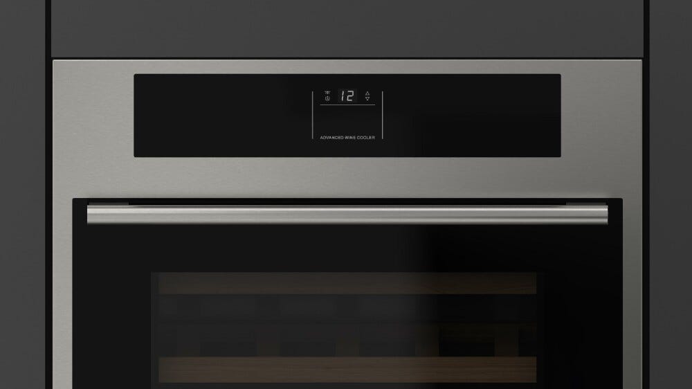 Fulgor FWC 4500 TC FO X Plano Cantina vino da incasso cm. 60 h. 45 - 22 bottiglie - inox