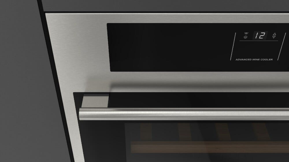 Fulgor FWC 4500 TC FO X Plano Cantina vino da incasso cm. 60 h. 45 - 22 bottiglie - inox