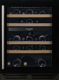 Fulgor FWC 8200 U TC GBK Cantina vini sottopiano cm. 60 h. 82 - 39 bottiglie - vetro nero