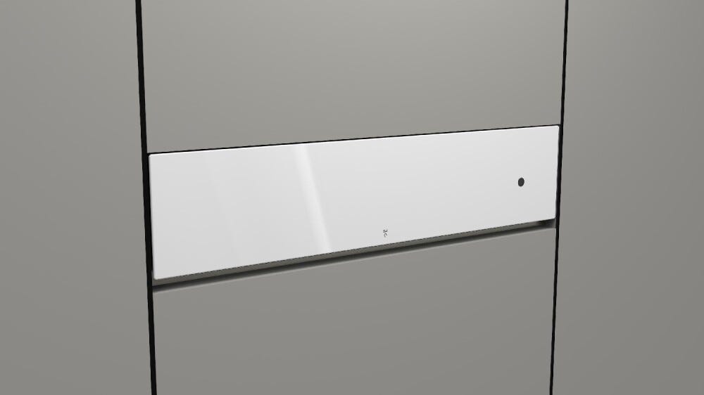 Fulgor FWD 150 WH URBANTECH - PLANO Cassetto scaldavivande cm. 59 h. 14 - vetro bianco