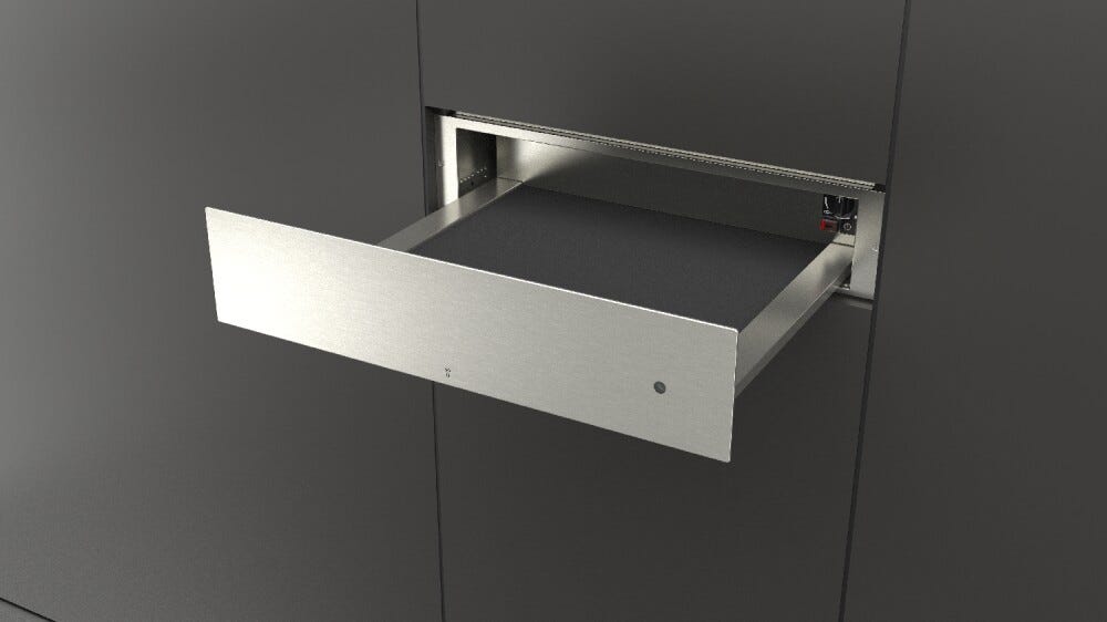 Fulgor FWD 150 X URBANTECH - PLANO Cassetto scaldavivande cm. 59 h. 14 - inox