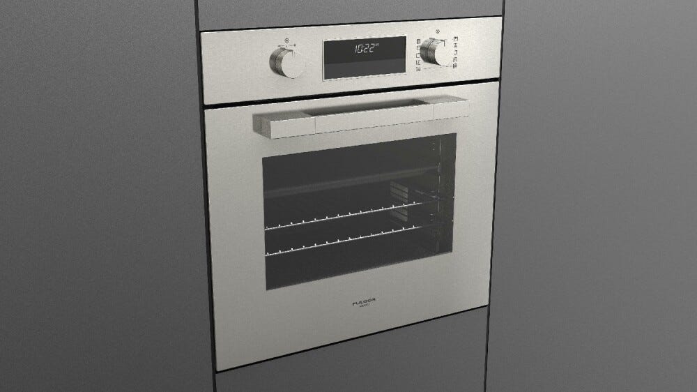 Fulgor FUTO 6011 P MT IX Urbantech Forno elettrico pirolitico cm. 60 - inox