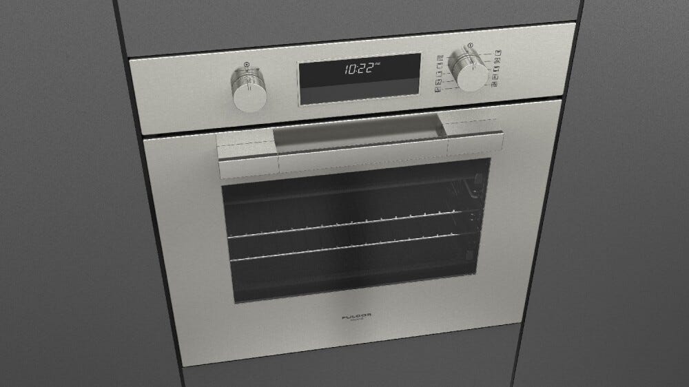 Fulgor FUTO 6011 P MT IX Urbantech Forno elettrico pirolitico cm. 60 - inox